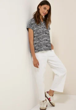 Tunika mit Zebra Print