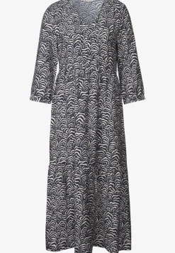Tunika-Kleid mit Volants