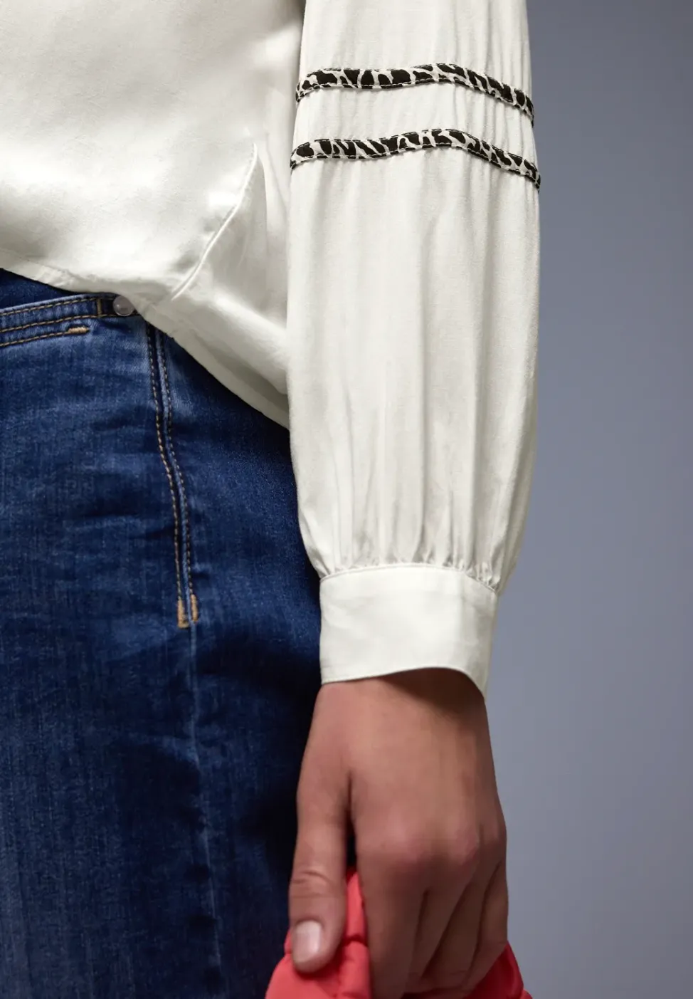 Tunika mit Tape-Details