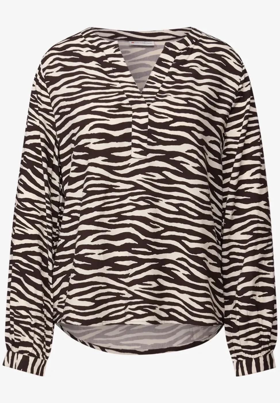 Tunika mit Zebra Print