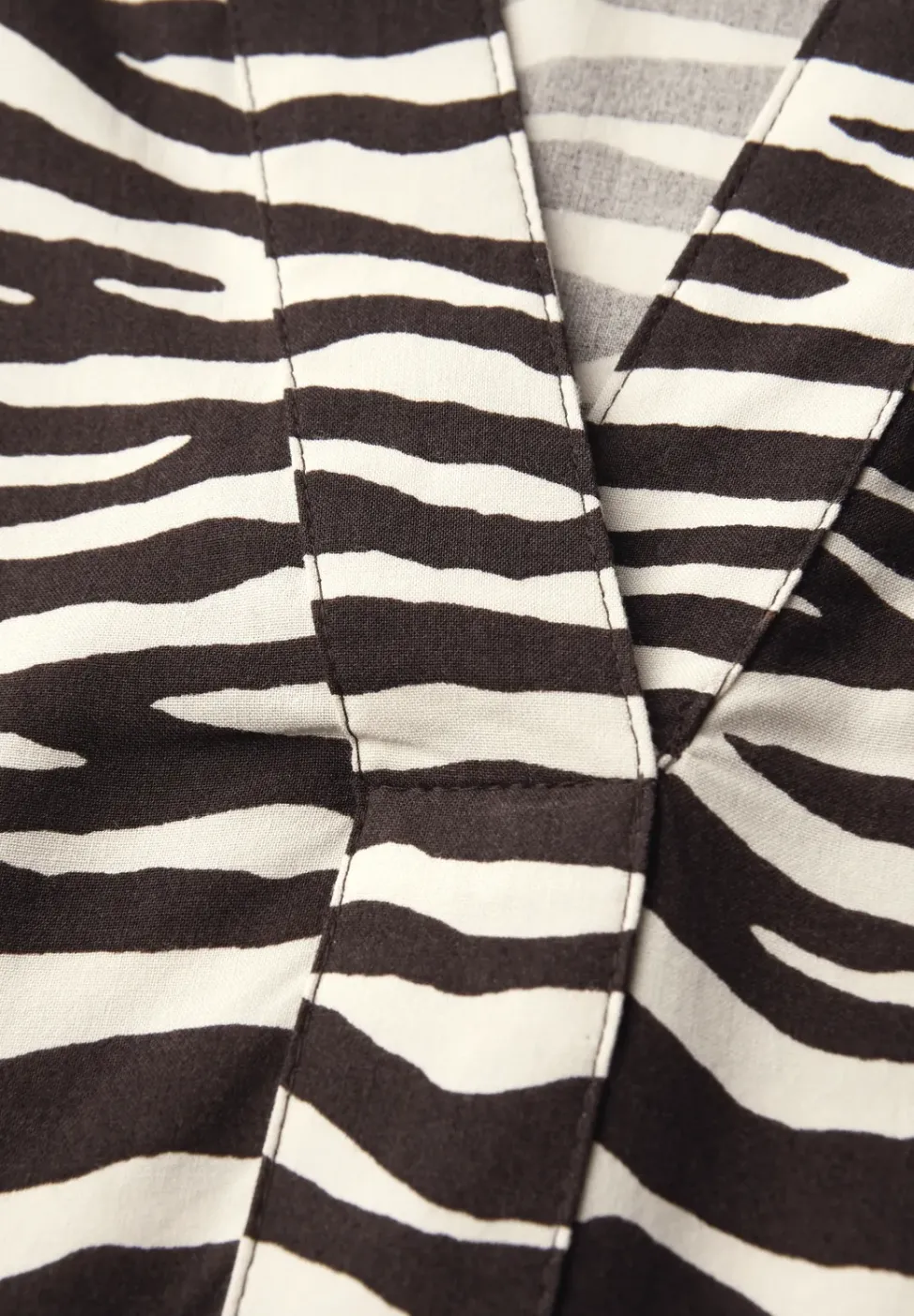 Tunika mit Zebra Print