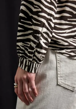 Tunika mit Zebra Print