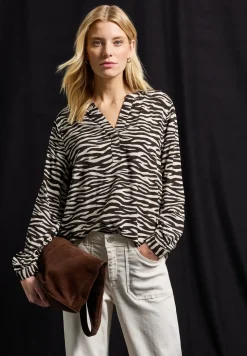 Tunika mit Zebra Print