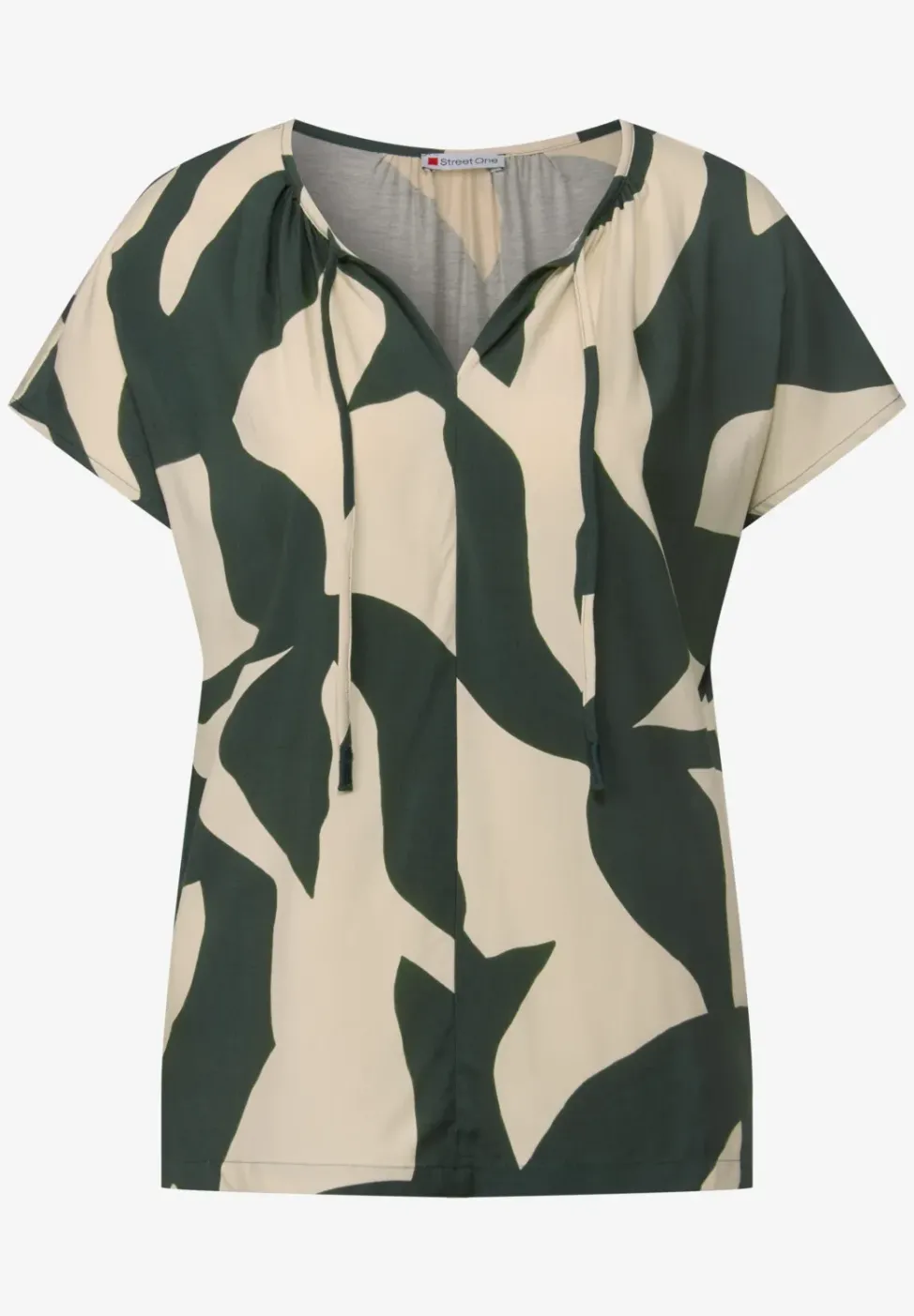 Tunika-Shirt mit Print