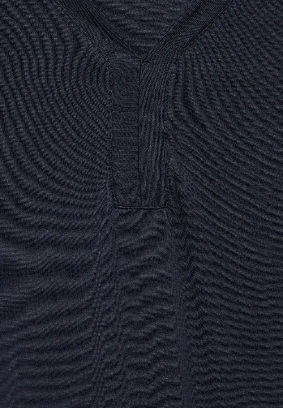 Tunika T-Shirt in Unifarbe