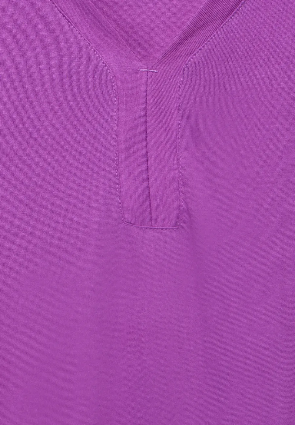 Tunika T-Shirt in Unifarbe