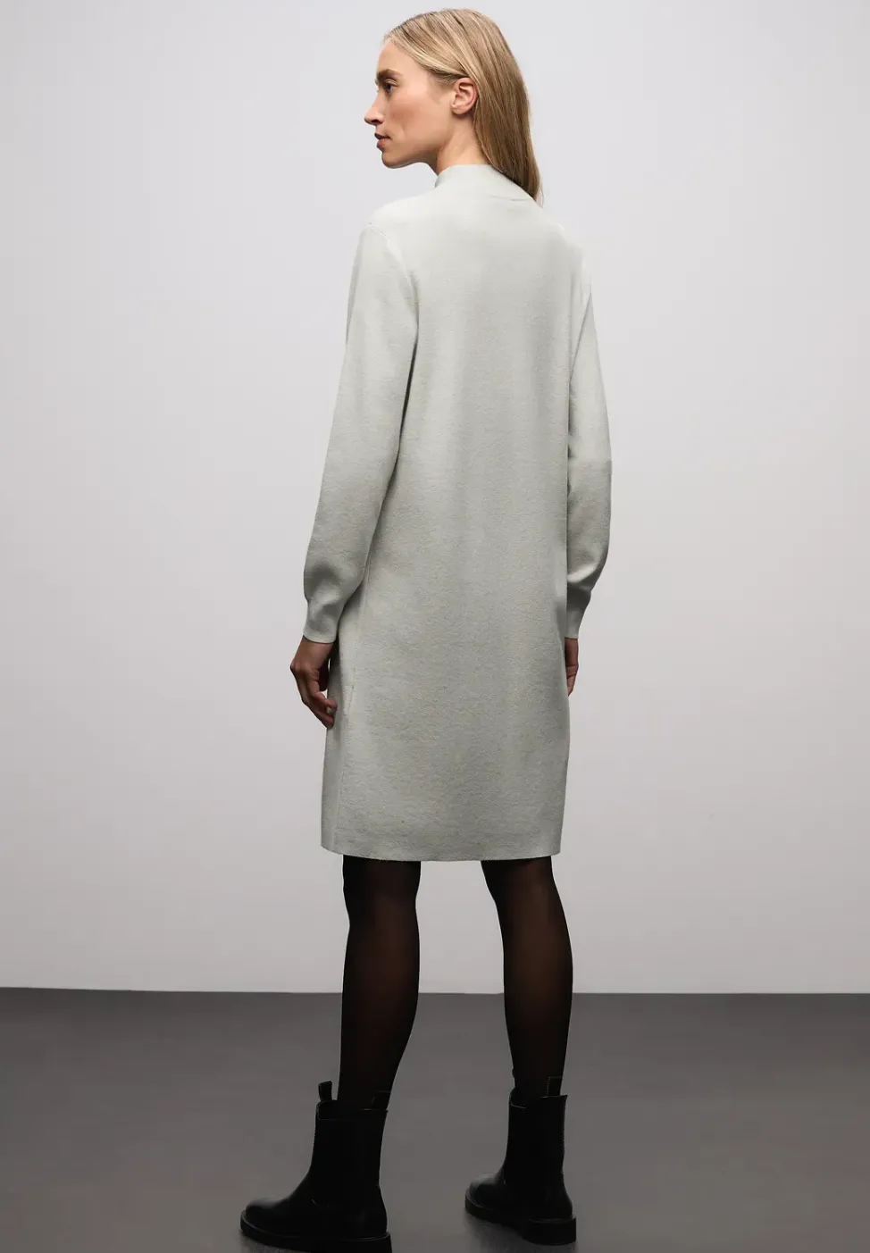 Turtleneck Strickkleid