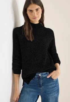 Turtleneck Chenille Pullover