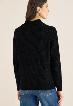 Turtleneck Chenille Pullover