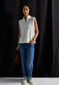 Turtleneck Shirt mit Zipper