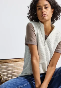 Turtleneck Shirt mit Zipper