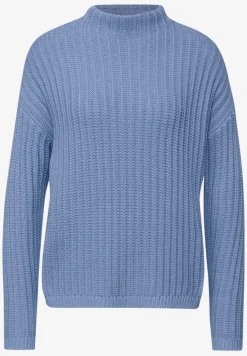 Turtleneck Strukturpullover