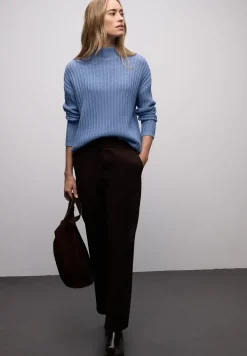 Turtleneck Strukturpullover