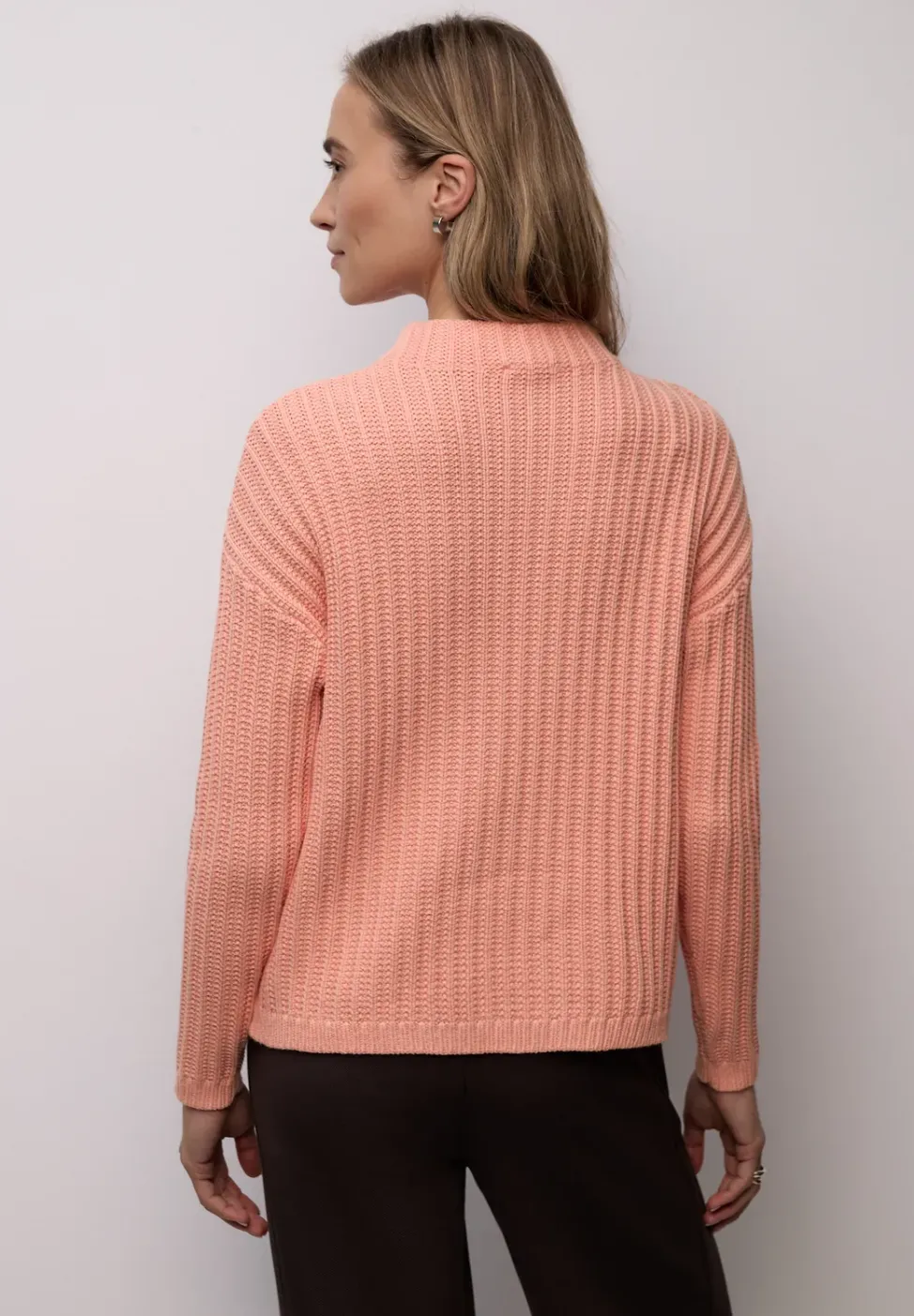 Turtleneck Strukturpullover