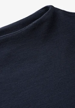 Turtleneck Struktur-Shirt