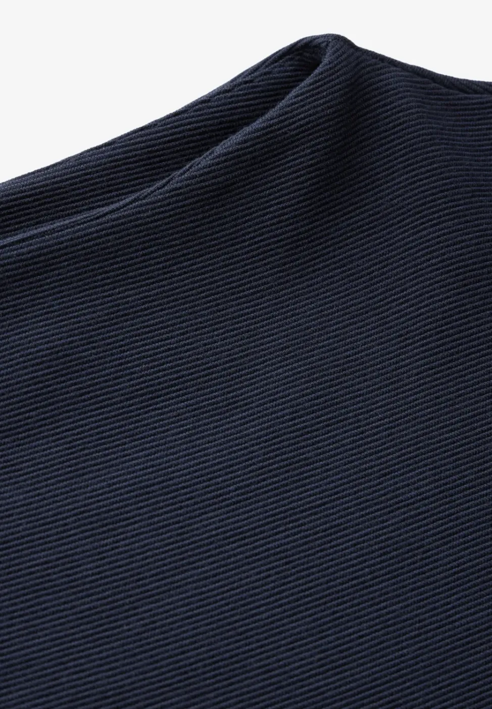 Turtleneck Struktur-Shirt