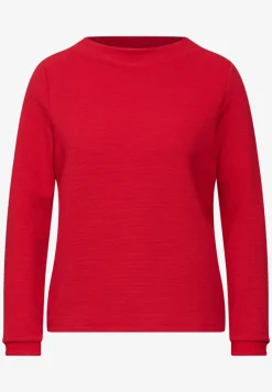 Turtleneck Struktur-Shirt