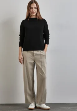 Turtleneck Struktur-Shirt