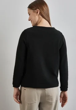 Turtleneck Struktur-Shirt