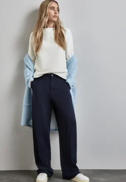 Turtleneck Struktur-Shirt