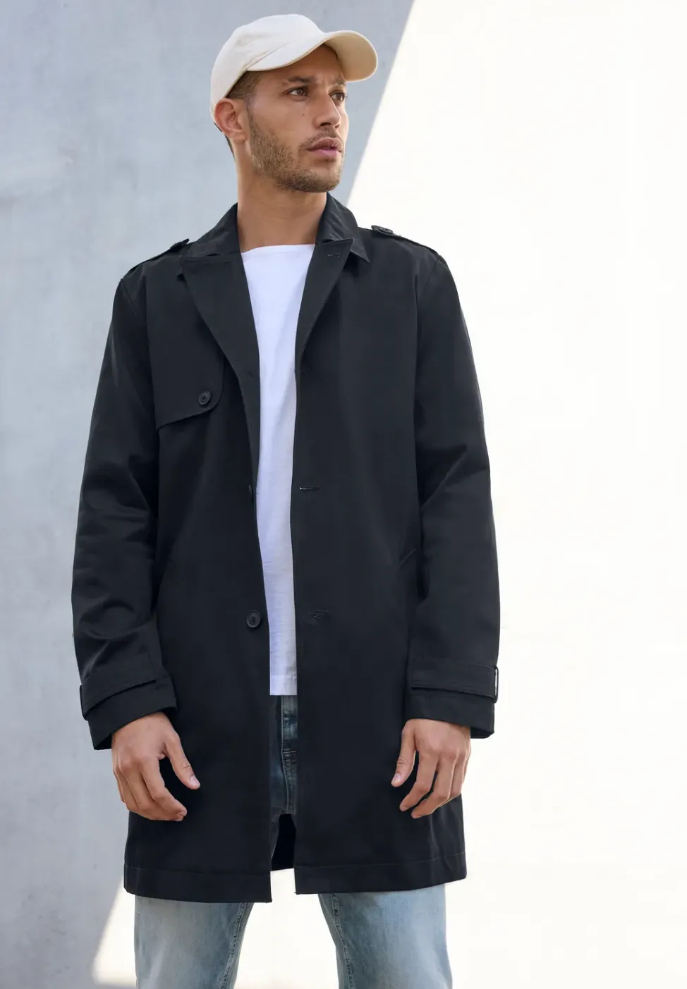 Twill Trenchcoat