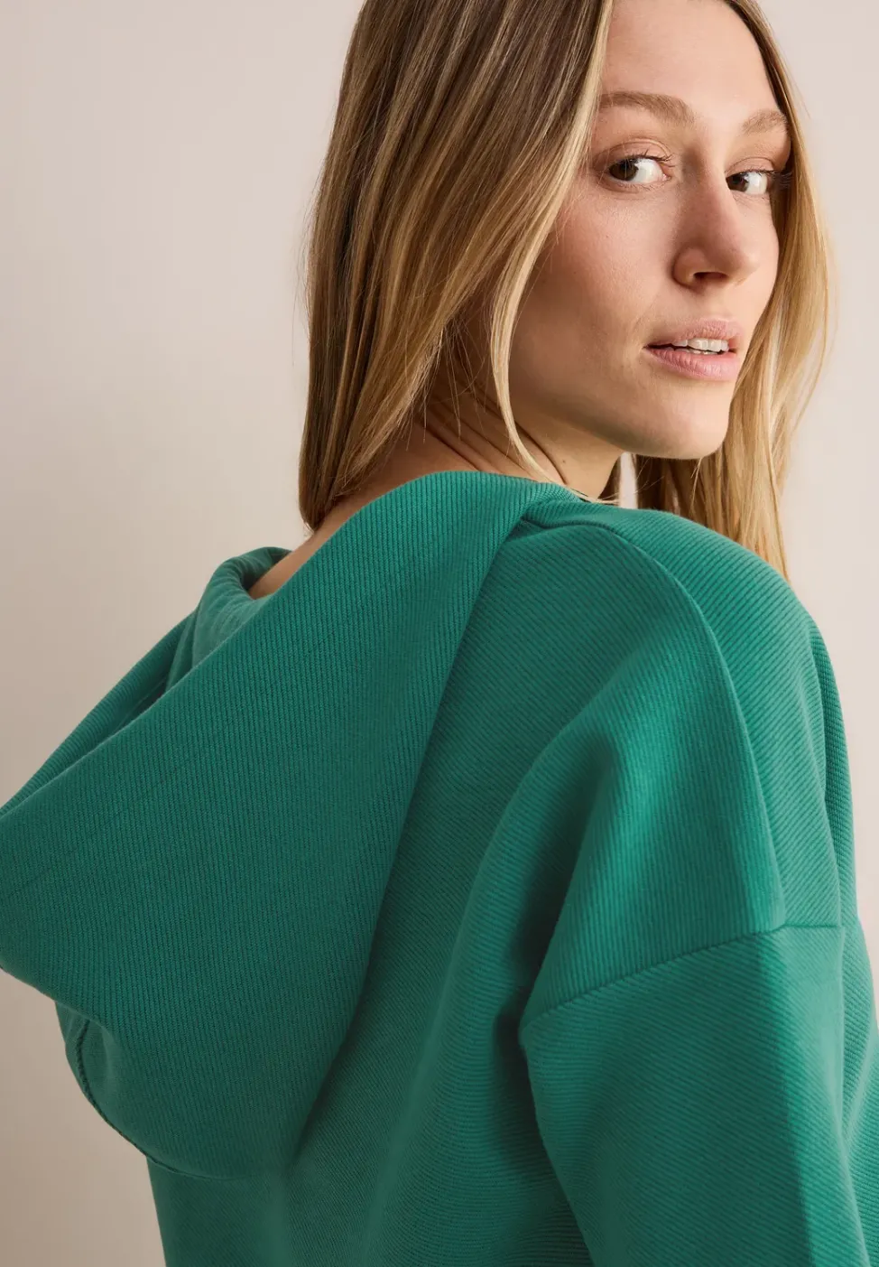 Twill Hoodie Shirt