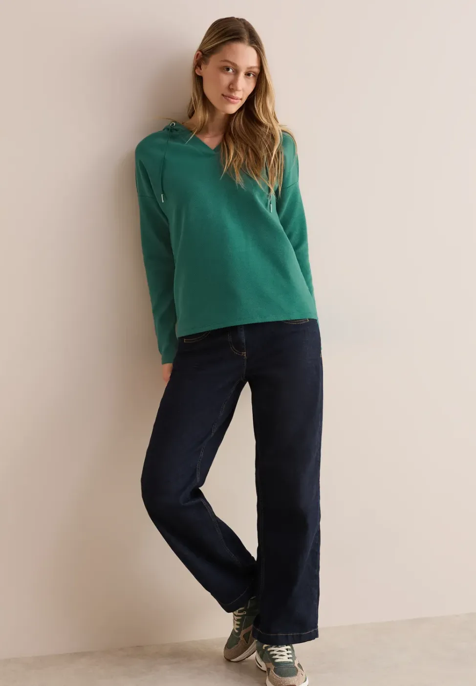Twill Hoodie Shirt