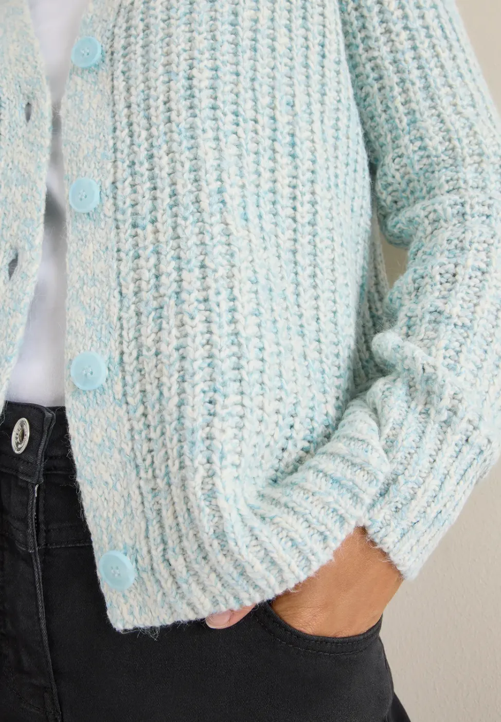 Two Tone Cardigan