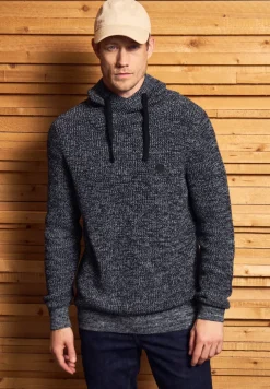 Two Tone Funnelneck Pullover