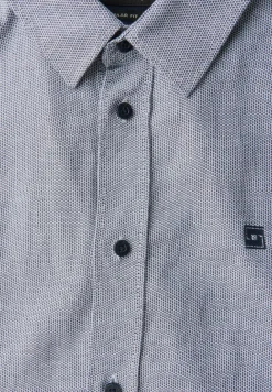 Two Tone Strukturhemd