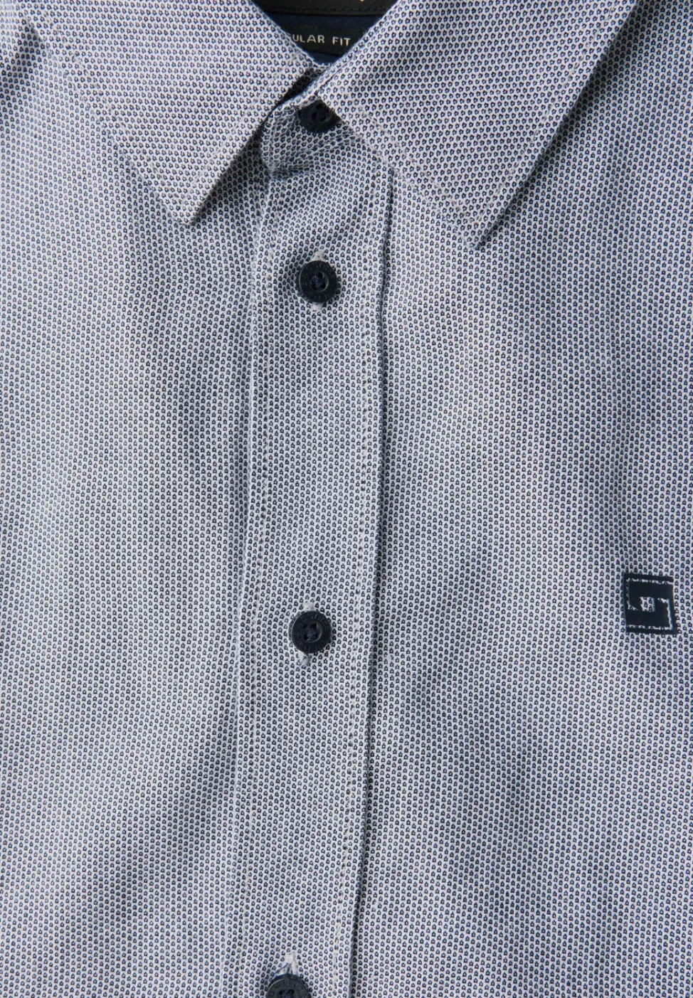 Two Tone Strukturhemd