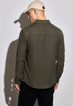 Two Tone Strukturhemd