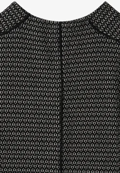 Two Tone Strukturkleid