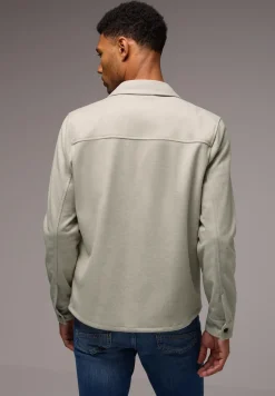 Two Tone Twill Overshirt