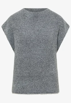 Two-Tone Federgarn Pullunder