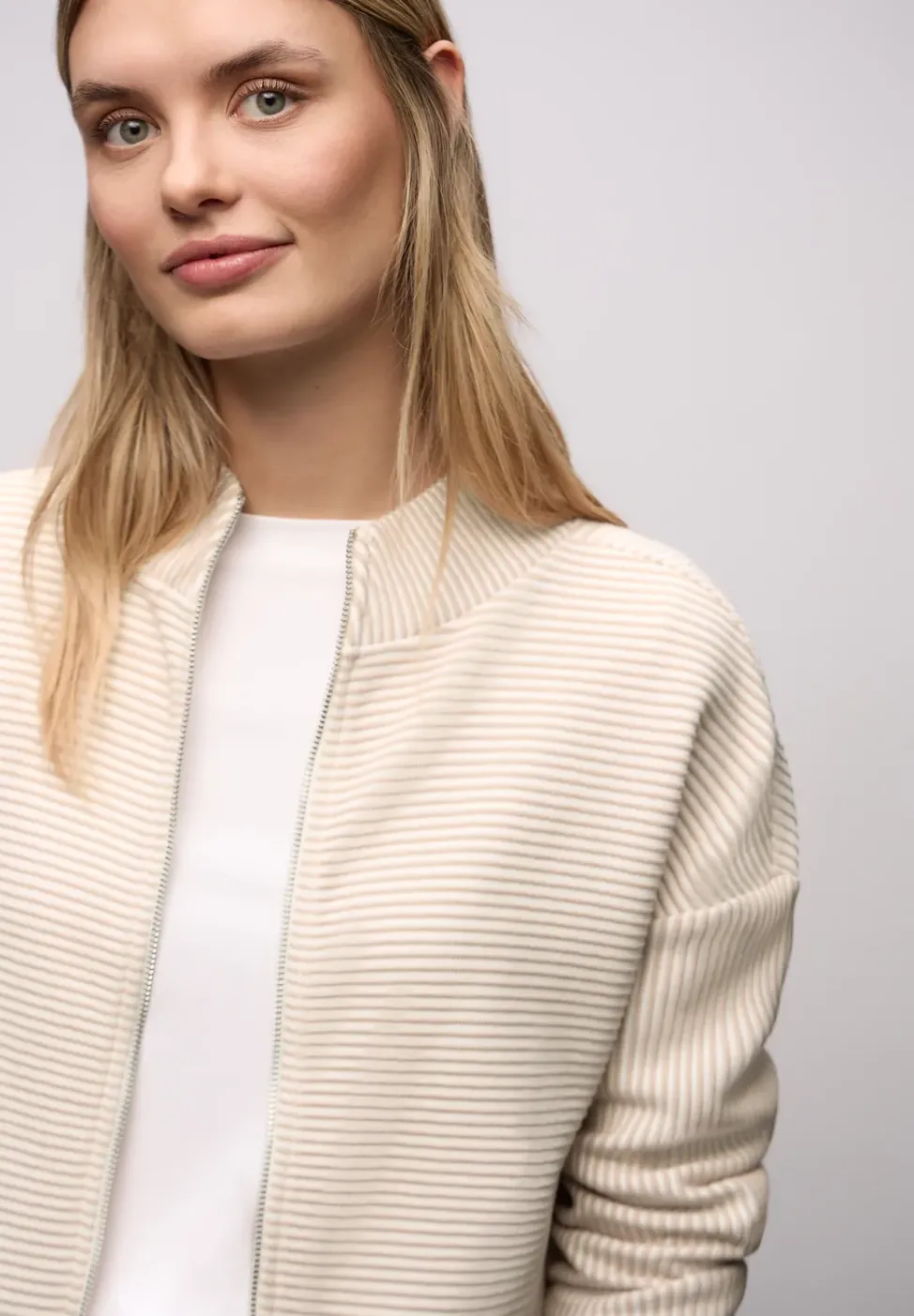 Two-Tone Strukturjacke