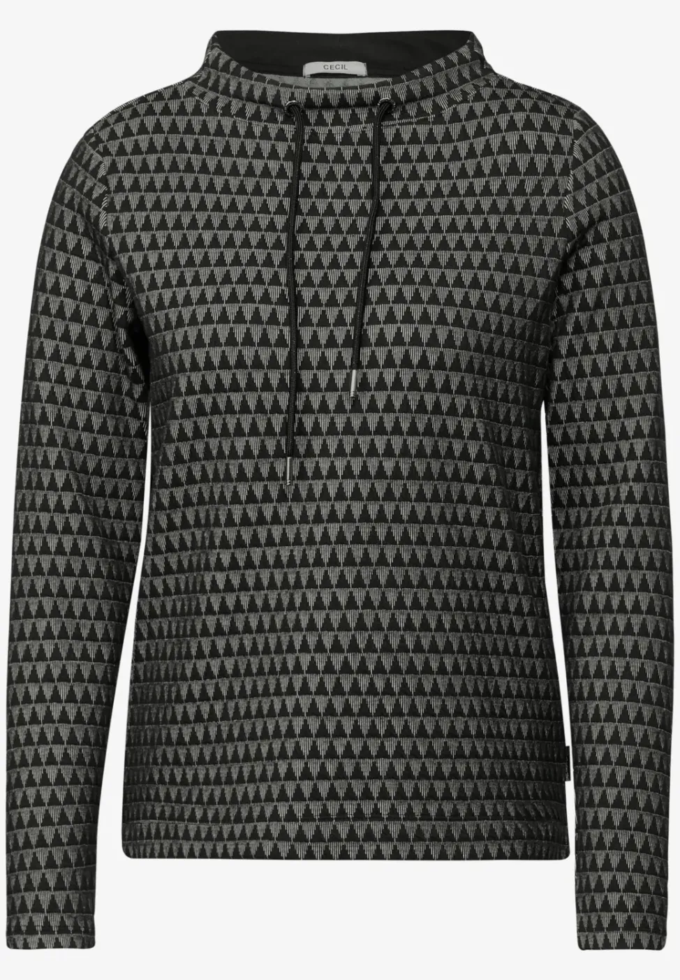 Two-Tone Jaquard Shirt