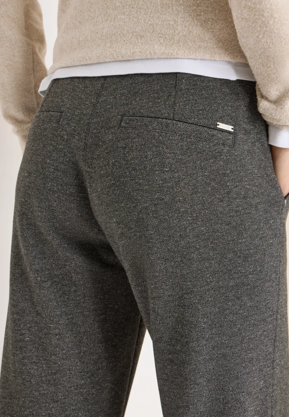 Two-Tone Melange Hose