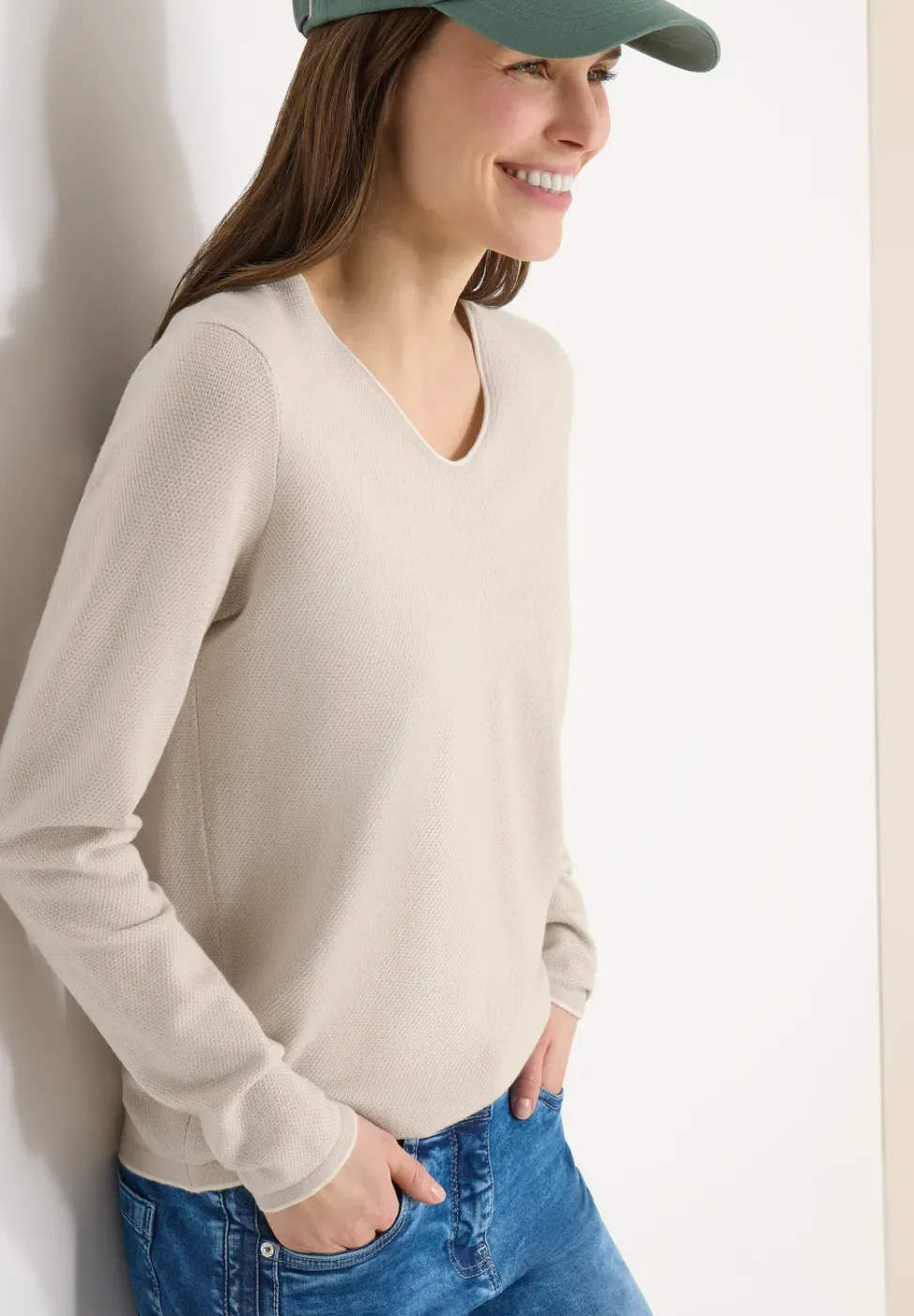 Two-Tone Pullover