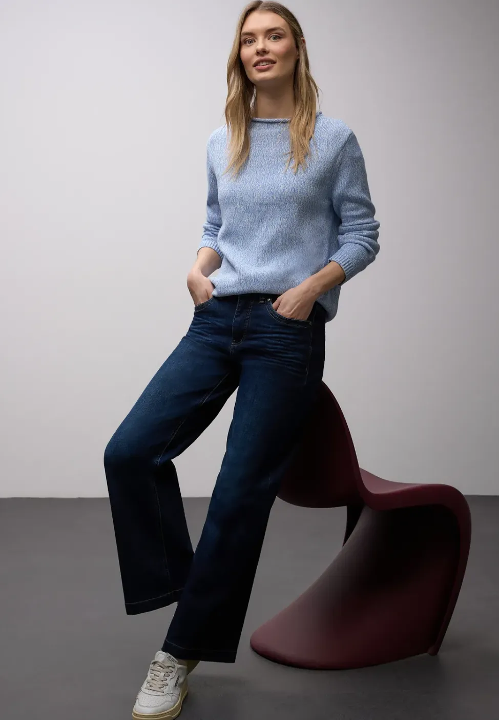 Two-Tone Pullover