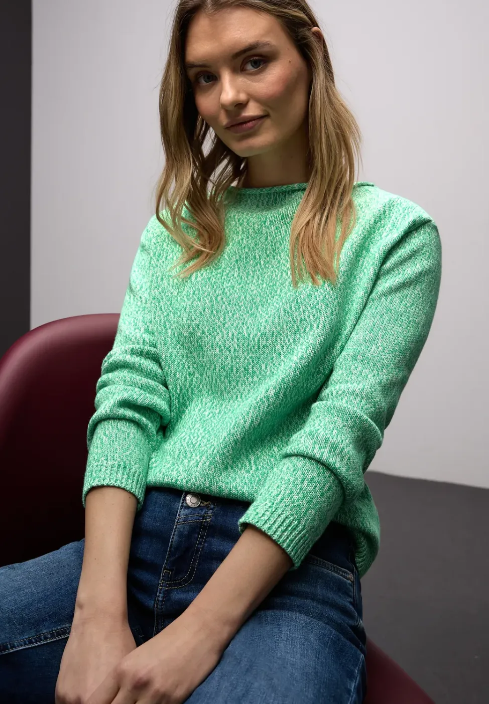 Two-Tone Pullover