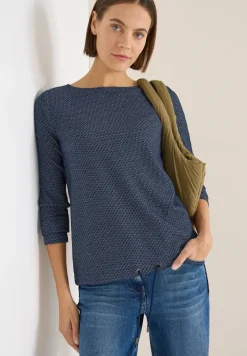 Two-Tone Strukturpullover