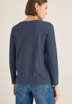 Two-Tone Strukturpullover