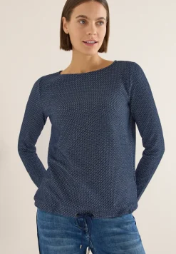 Two-Tone Strukturpullover