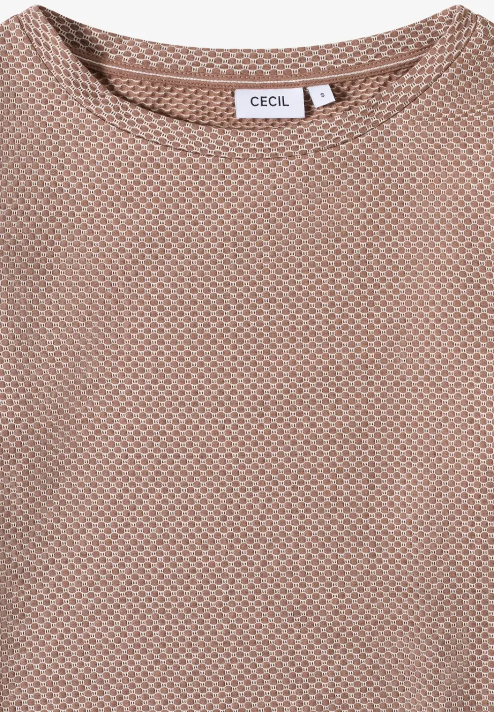 Two Tone Strukturshirt