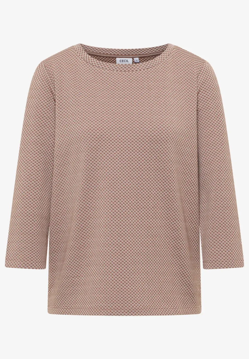 Two Tone Strukturshirt