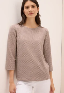 Two Tone Strukturshirt