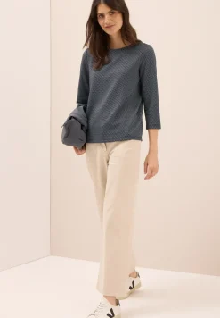 Two Tone Strukturshirt