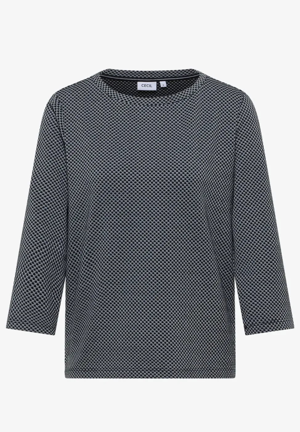 Two Tone Strukturshirt