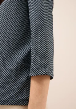 Two Tone Strukturshirt